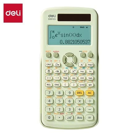 Deli ED991ES Green - 417 funksiyali kalkulyator