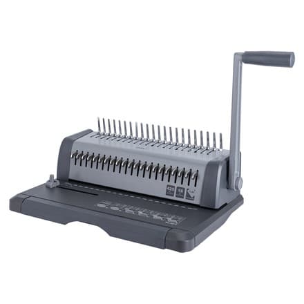 Deli E3873 A4 perfo‑kombinatsiya mashinasi, 18/425 varaq, qo'lda