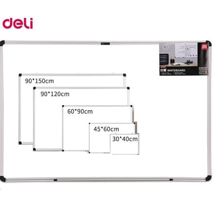 Deli E39034A – 90×120 см магнитли оқ доска